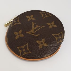 Louis Vuitton Monogram Round Coin Purse